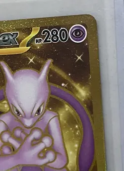 Team Rocket's Mewtwo ex 240/182 Hyper Rare Gold - Destined Rivals - Pokemon TCG - Image 5