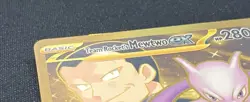 Pokemon TCG Gold Team Rocket's Mewtwo EX 240/182 Destined Rivals (Edge Wear) - Image 4