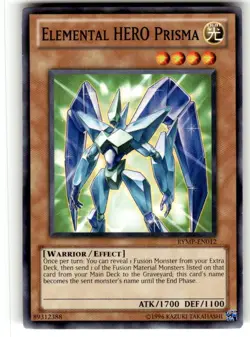 YUGIOH ELEMENTAL HERO PRISMA RYMP-EN012 COMMON UNLIMITED ED NM - Image 1