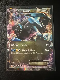 Black Kyurem EX - 95/135 - Pokemon Plasma Storm Black & White Ultra Rare Card MP - Image 1