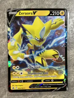 Zeraora V 053/198 Pokemon TCG Chilling Reign Holo Rare Card (Near Mint) NM - Image 1