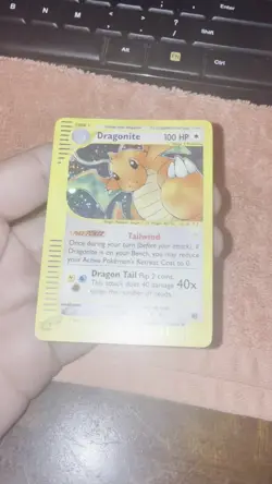 Pokemon TCG Dragonite Holo Rare Card Expedition Base Set 9/165 - Image 2