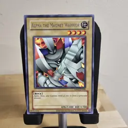 RP02-EN089 Alpha The Magnet Warrior Rare Unlimited Edition NM Yugioh Card - Image 1