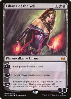 Liliana of the Veil - Modern Masters 2017 - NM/LP - MTG Single - Image 1