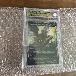 BGS Pristine 10 Sephiroth, Fabled SOLDIER 317 Foil MTG Final Fantasy Alt Art - Image 4
