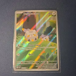 Pokemon TCG Togedemaru 104/094 Phantasmal Flames Illustration Rare Holo NM - Image 1