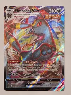 Pokemon TCG Umbreon VMAX Holo Ultra Rare Full Art Evolving Skies 095/203 - Image 1