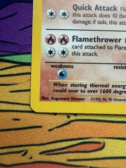Pokemon TCG Flareon Jungle 3/64 Holo Unlimited Holo Rare - Image 2