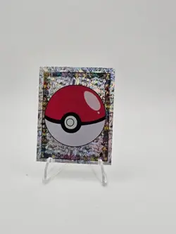 1999 Merlin Pokemon Sticker S24 Pokeball Foil Holo Pokemon - Image 1