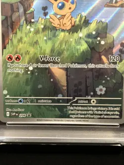 2025 Pokemon Black Bolt White Flare Victini #208 Unova Illustration PSA 10 - Image 3