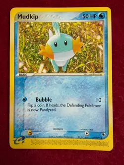 Pokemon TCG Mudkip Non-holo 59/109, Ruby & Sapphire (NM - Image 1