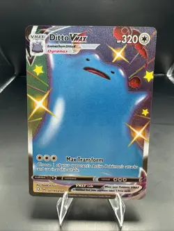 Pokemon Ditto VMAX Holo Shiny Holo Rare Shining Fates: Shiny Vault SV119/SV122 - Image 2