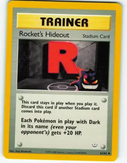 Rocket's Hideout - 63/64 Neo Revelation - Pokemon TCG - 2001 - Image 1