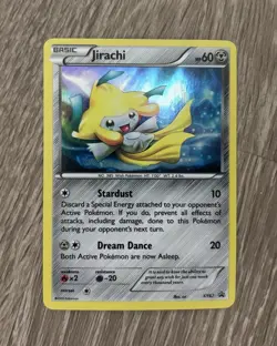 Pokemon Jirachi Basic Holo Promo XY67 Perfect Swirl - Image 2