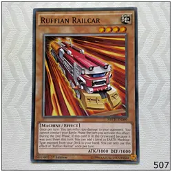 Ruffian Railcar - NECH-EN090 - Common 1st Edition Yugioh - Image 1