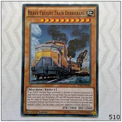Heavy Freight Train Derricrane - TDIL-EN090 - Common 1st Edition Yugioh - Image 1