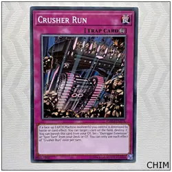 Crusher Run - CHIM-EN076 - Common Unlimited Yugioh - Image 1