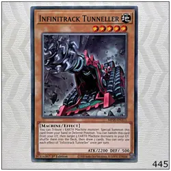Infinitrack Tunneller - MP20-EN211 - Common 1st Edition Yugioh - Image 1