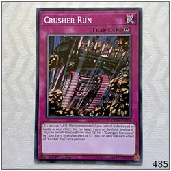 Crusher Run - CHIM-EN076 - Common 1st Edition Yugioh - Image 1