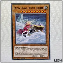 Snow Plow Hustle Rustle - LED4-EN041 - Common 1st Edition Yugioh - Image 1
