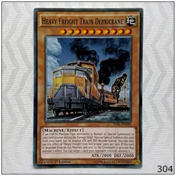 Heavy Freight Train Derricrane - TDIL-EN090 - Common 1st Edition Yugioh - Image 1
