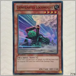 Lionhearted Locomotive - DRLG-EN036 - Super Rare 1st Edition Yugioh - Image 1