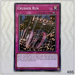 Crusher Run - CHIM-EN076 - Common 1st Edition Yugioh - Image 1