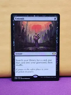 1x Entomb, NM, Dominaria Remastered (DMR), Magic: the Gathering, MtG - Image 1