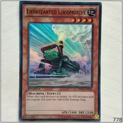 Lionhearted Locomotive - DRLG-EN036 - Super Rare 1st Edition Yugioh - Image 1