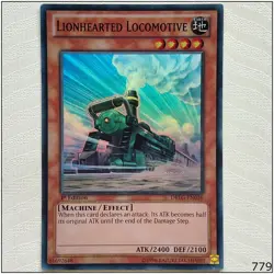 Lionhearted Locomotive - DRLG-EN036 - Super Rare 1st Edition Yugioh - Image 1