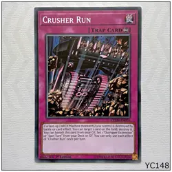 Crusher Run - CHIM-EN076 - Common 1st Edition Yugioh (YC148) - Image 1