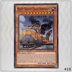 Heavy Freight Train Derricrane - TDIL-EN090 - Common 1st Edition Yugioh - Image 1