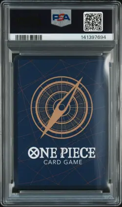 2025 ONE PIECE OP13-058 CARRYING ON HIS WILL MONKEY D LUFFY TREASURE RARE PSA 10 - Image 2