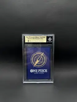 2025 ONE PIECE #OP11-114 GUM-GUM FIRE-FIST PISTOL RED HAWK BGS 10 - Image 2