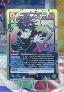 Union Arena Jujutsu Kaisen Megumi Fushiguro UE03BT/JJK-1-022 SR Near Mint - Image 1