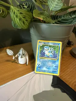Pokemon TCG Blastoise 💧 Holo ✨ Card Base Set 2/102 WOTC - Image 1