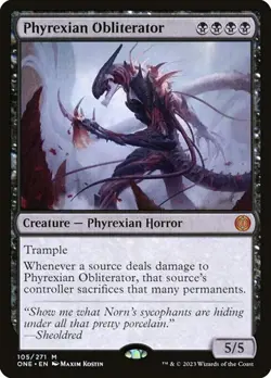 Phyrexian Obliterator - Foil ONE NM MTG - Image 1