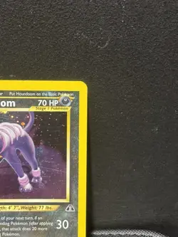 Pokemon TCG - Houndoom 🌑 4/75 Neo Discovery 🛕 Holo ✨ Rare WOTC Card LP - Image 3