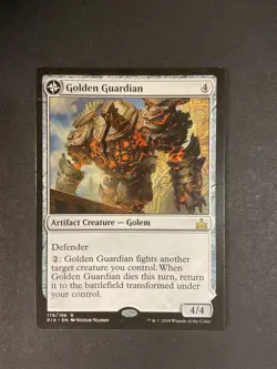 Golden Guardian - Rivals of Ixalan - MTG - Magic the Gathering - Image 1