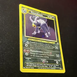 Pokemon TCG Neo Discovery Houndoom Holo Rare Card 4/75 English - Image 4