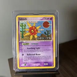 Pokemon Solrock EX Deoxys 47/107 Reverse Holo Stamped Card - Image 1
