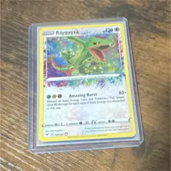 Pokemon Rayquaza Amazing Rare Holo 138/185 Swsh04 Vivid Voltage English Card - Image 1