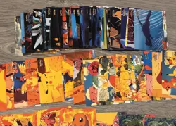 1999 Topps Pokemon The First Movie Complete 72/72 Card Set Mewtwo Strikes Back - Image 3