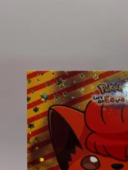 Eevee Vulpix Poncho Let’s Go Eevee Card Database Gold Cracked Holo Pokemon - Image 4