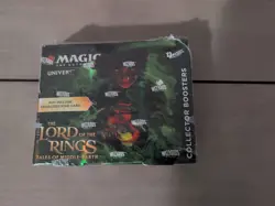 MTG - The Lord Of The Rings Tales Of Middle-Earth Sealed Collector Boosters Box 195166205038 - Image 1