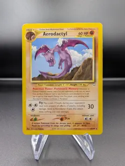 Aerodactyl 15/64 - Neo Revelation Regular - Vintage Pokemon TCG - MP - Image 1