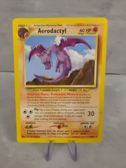 Pokemon TCG Aerodactyl Neo Revelation Card 15/64 Unlimited Rare - Image 1