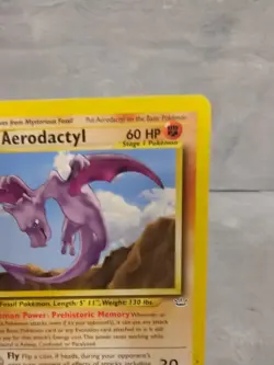 Pokemon TCG Aerodactyl Neo Revelation Card 15/64 Unlimited Rare - Image 2