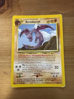 Aerodactyl 15/64 Neo Revelation Pokemon Card - Image 1