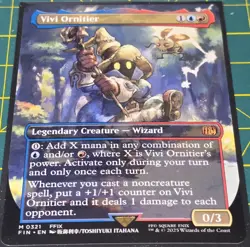 Vivi Ornitier Borderless Card #321 Magic the Gathering Final Fantasy - Image 1